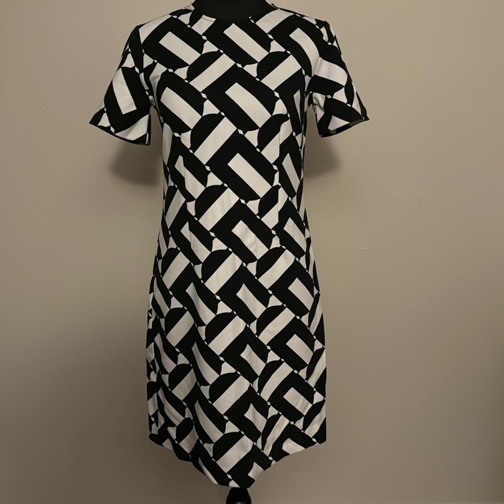 Trina Turk Sheath Dress Geo Print